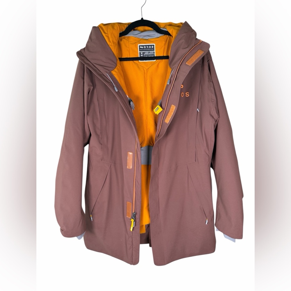 OROS Orion Parka in Java Brown Heather